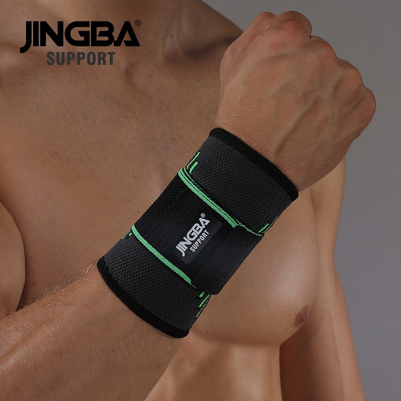 JINGBASports Wristband Outdoor Fitness Tennis Basketball Volleyball Weightlifting Cycling Adult Pressurization
