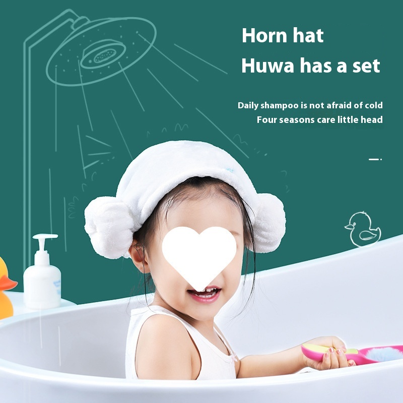 Baby's Horn Dry Hair Cap Super Absorbent Quick-drying