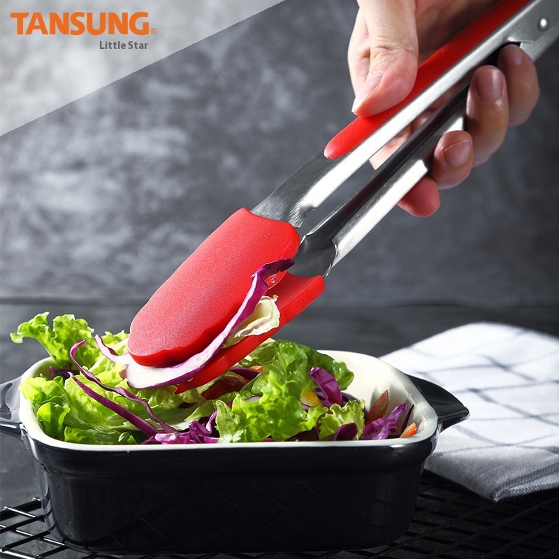 Silicone Food Clips9 Inch12 Inch Bread Clips Buffet Clips Barbecue Food Clips With Color Box Baking Utensils