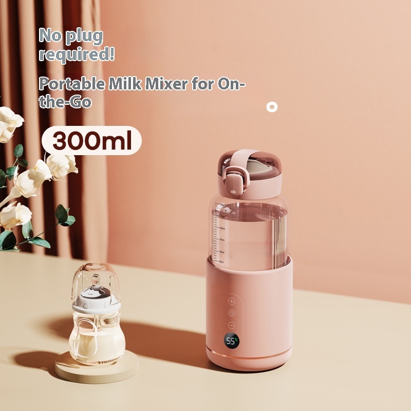 Anxi Bear Constant Temperature Pot Baby Go Out Brewing Milk Artifact Ulated Water Cup Portable Intelligent Constant Temperature Cup Milk Brewing Milk Adjuster