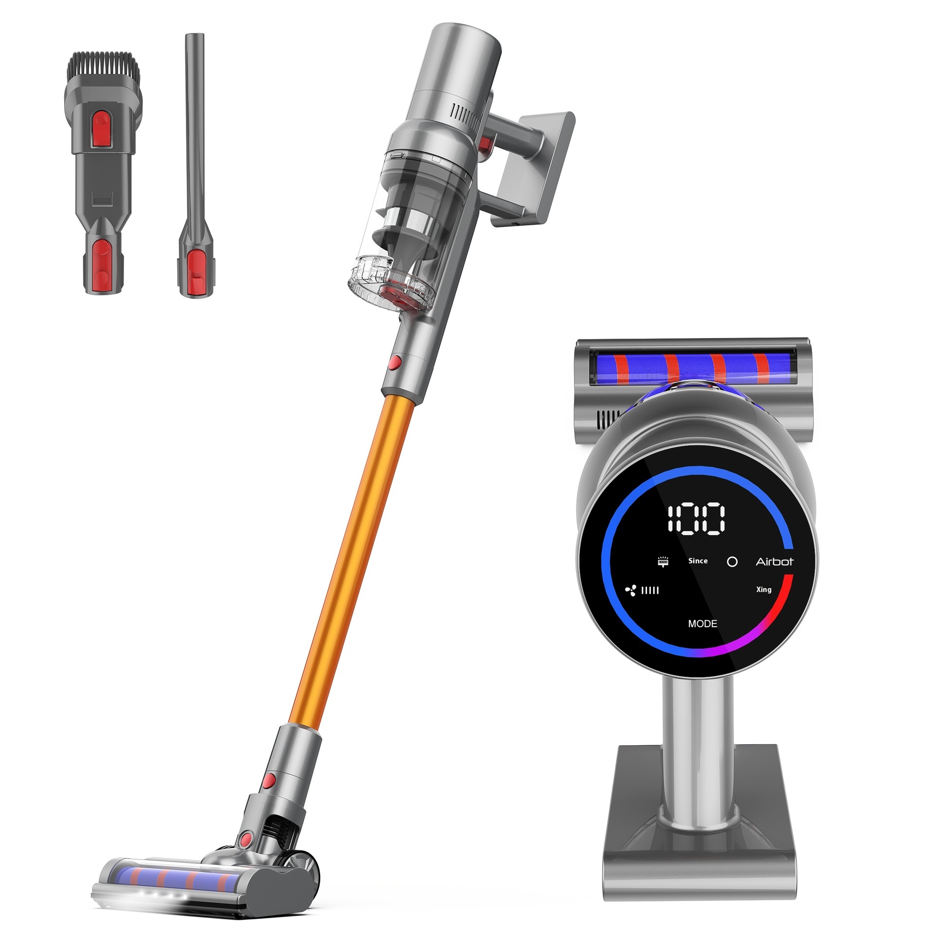 AIRBOTIntelligent High Power Wireless Vacuum Cleaner Handheld Cordless Vacuum Cleaner Charging Household Mite Remover