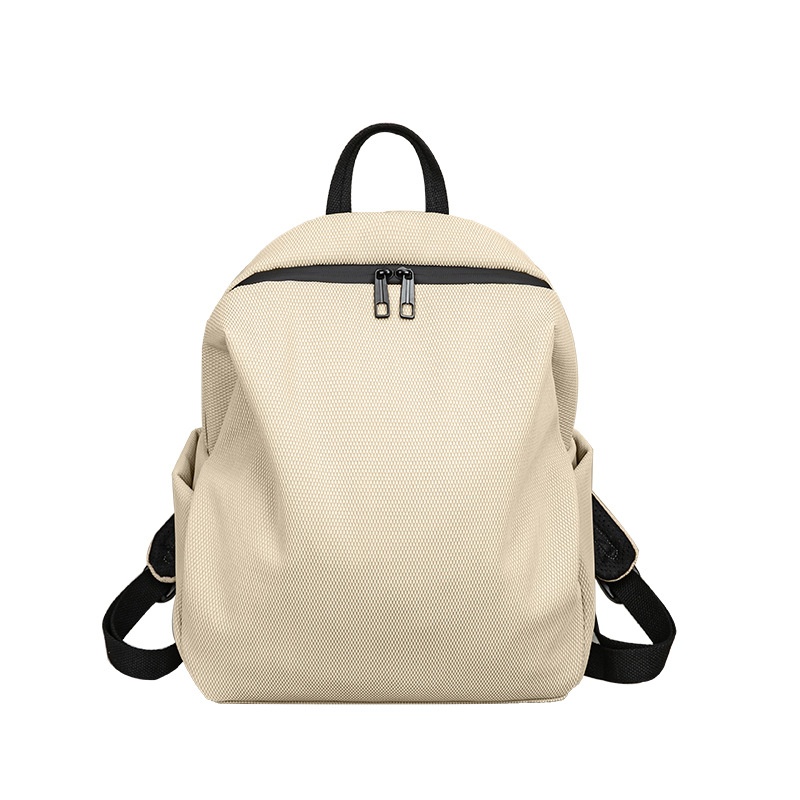 Simple Backpack Casual Commuter Backpack Large Capacity Unisex Lightweight Mesh Short Travel Backpack Schoolbag