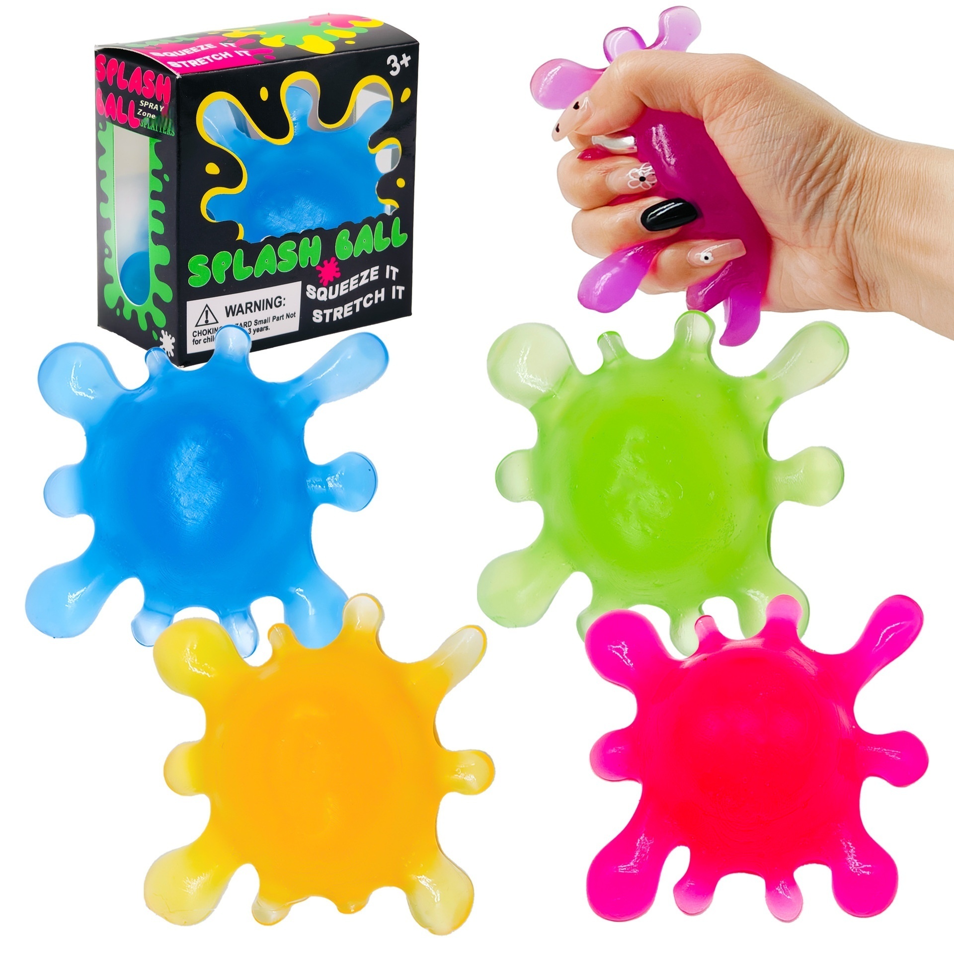Needoh SplootSplat Maltose Squeeze Ball Squeeze Ball Maltose Decompression Toy