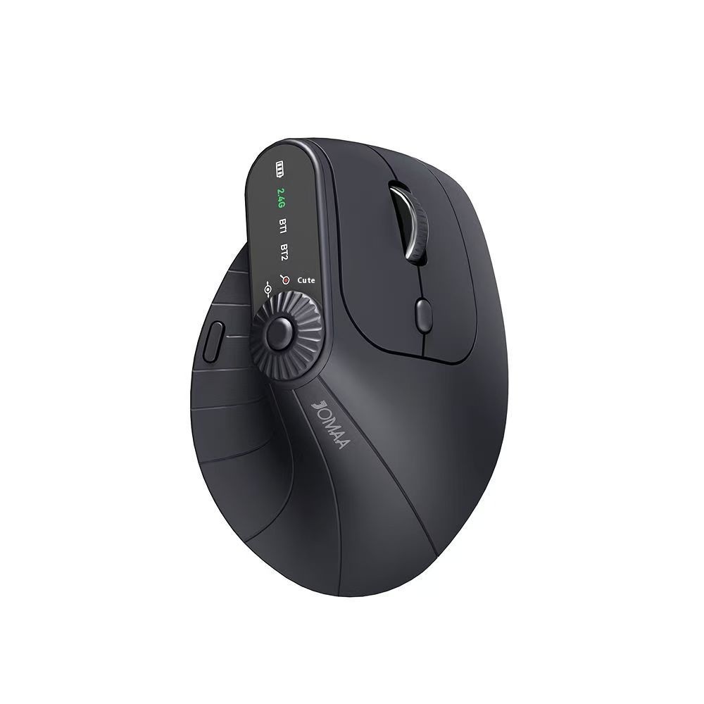 Ergonomic Vertical Mouse Function Rechargeable Bluetooth Wireless Mouse For Laptop Desktop Tablet