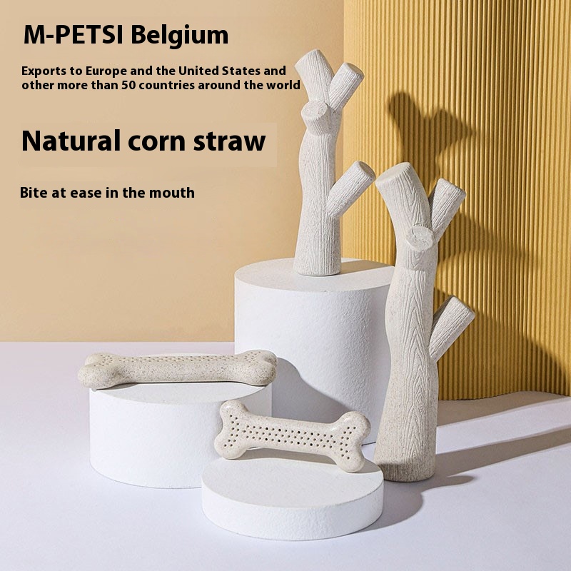 Dog Toy Chew-resistant Teeth Stick Corn Stalk Teeth Bone Puppy Small And Medium-sized Dog Self-entertainment Artifact