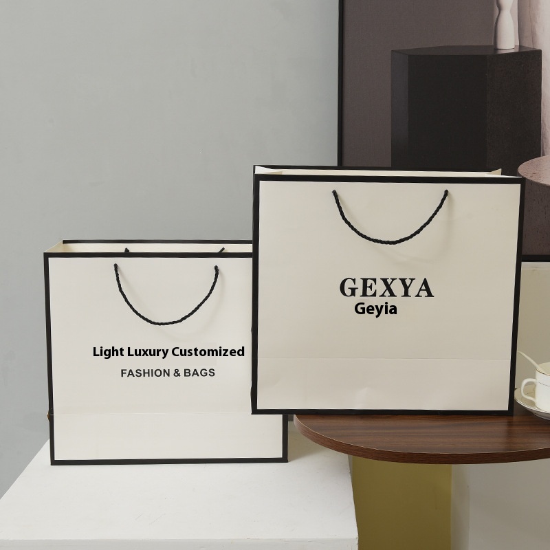 Special Shot Of Simple And Light Luxury Bags,Gift Bags And Accessories