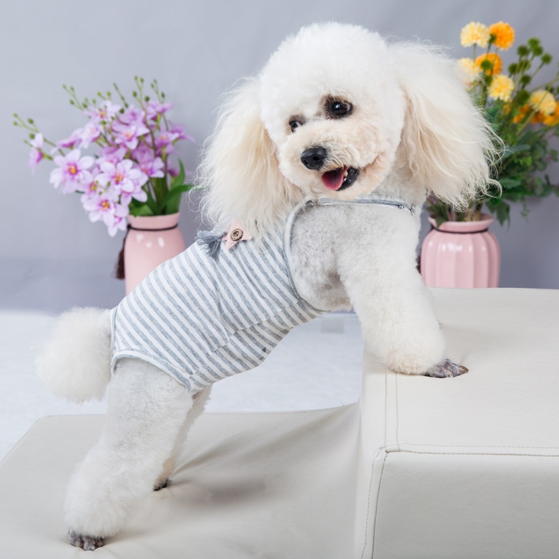 Pet Physiological Pants Female Dog One-piece Suspenders Teddy Menstrual Pants Dog Aunt Towel Anti-harassment Safety Pants