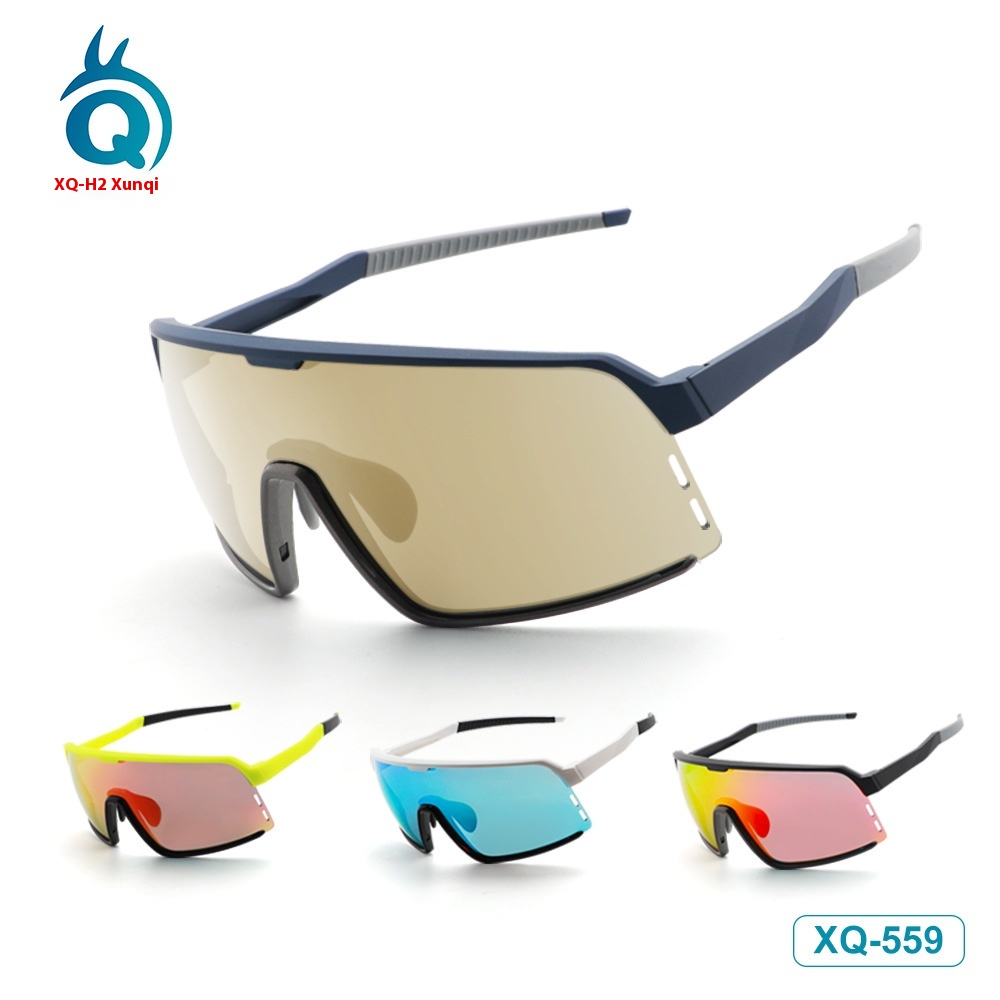 Outdoor Sports Riding Glasses Motorcycle Windproof Dustproof Large Lens Mountain Bike Anti-ultraviolet Sunglasses