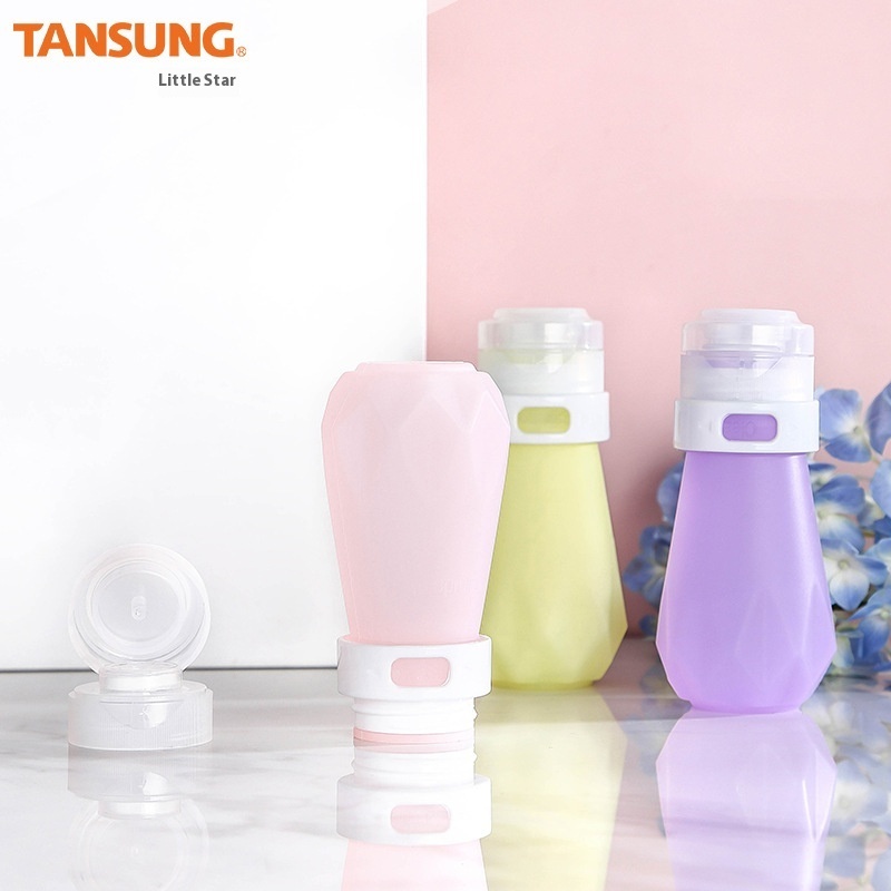 Silicone Bottle Travel Bottle Storage Bottle Lotion Bottle Set Silicone Travel Bottle Sample Bottle