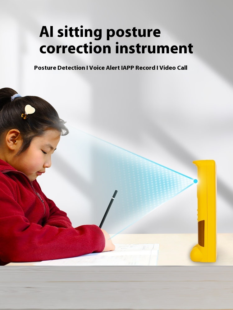 Ghost Idea Children's Sitting Posture Corrector Primary School Students Homework Posture Corrector Anti-hunchback Reminder - 2