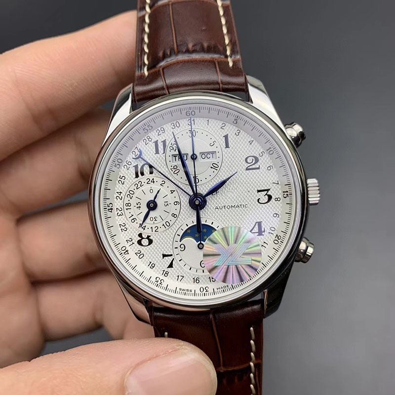 Direct Master Series Watch Automatic Mechanical Watch 8-pin Moon Phase Men's Watch Multifunctional Watch Waterproof Watch