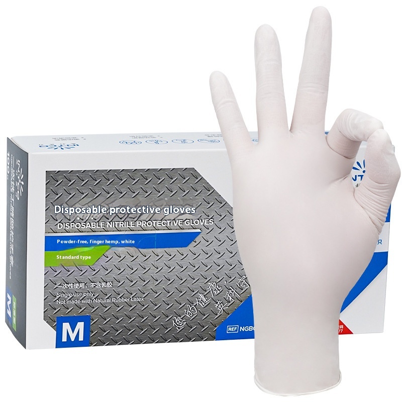 Intech Disposable Nitrile Gloves Food Grade Powder-free High Elastic Wear-resistant Protective Nitrile Food Handling Home Kitchen