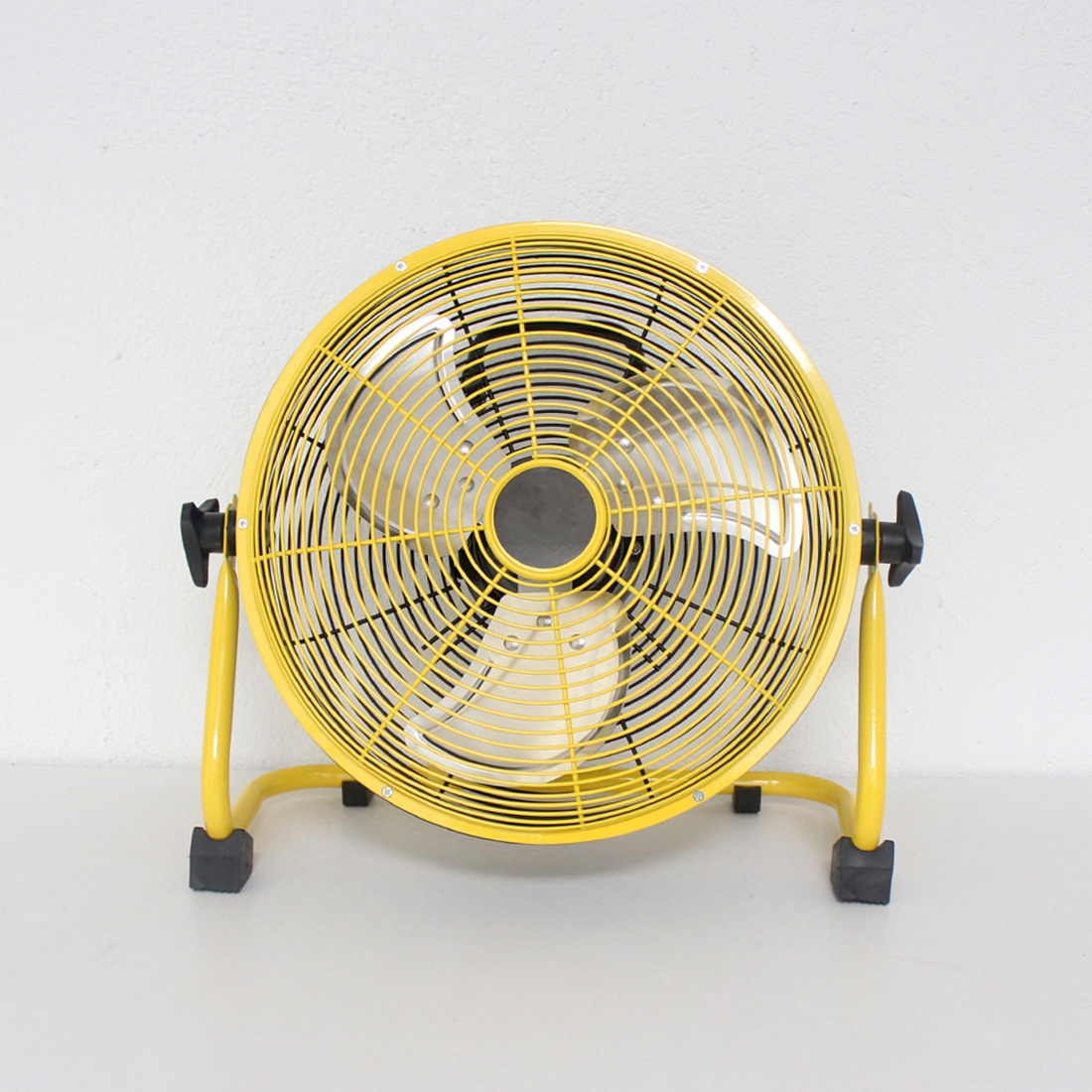 12-inch Floor-standing Electric Fan Small Portable Powerful Blower Portable Outdoor Fishing Camping U S B Rechargeable Fan