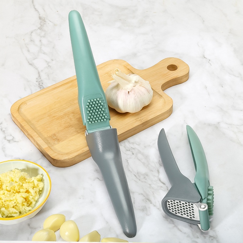 Garlic Press,Garlic Grinder,Manual Garlic Masher,Stainless Steel Garlic Pounding Tool,Ginger And Garlic Crusher,Garlic Crusher