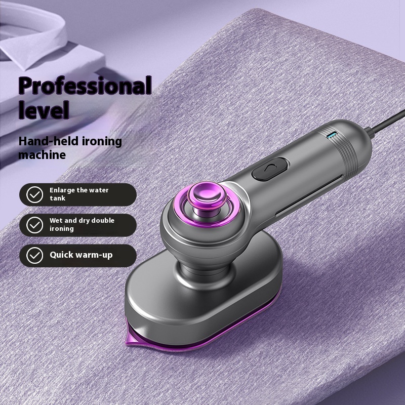 Powered Iron Handheld Hanging Iron Portable Household Handheld Ironing Machine Mini Small Rotating Folding Iron