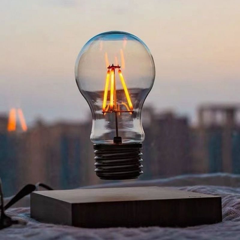 Edison Magnetic Levitation Light Bulb Decorative Table Lamp