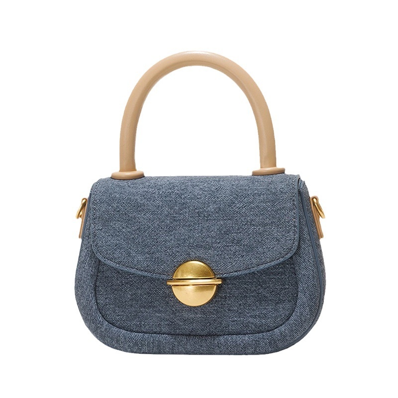 Saddle Bag Women's Crossbody Bag Women's Niche Design Hand Bag Women's Retro Underarm Summer Small Bag