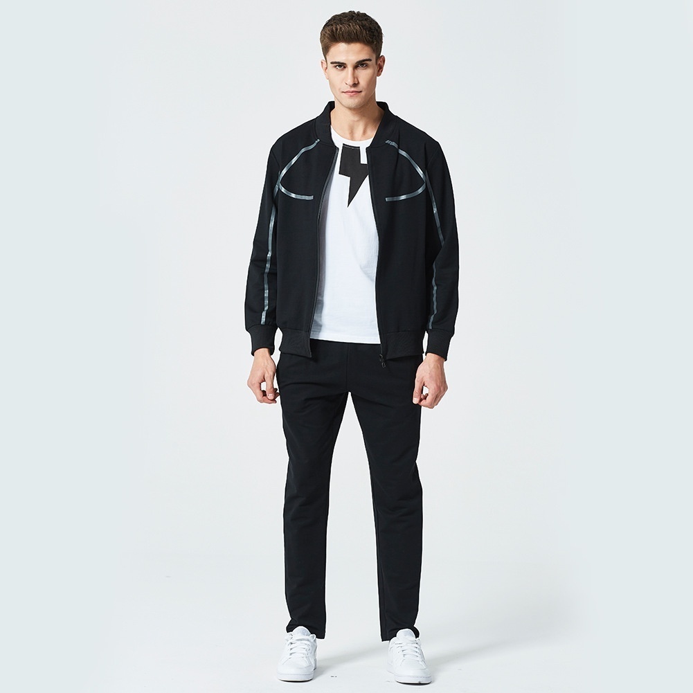 Spring And Summer Men's Leisure Suits Large Size Baseball Uniforms Outdoor Sports Suits Mountain Climbing Fitness Two-piece Suits