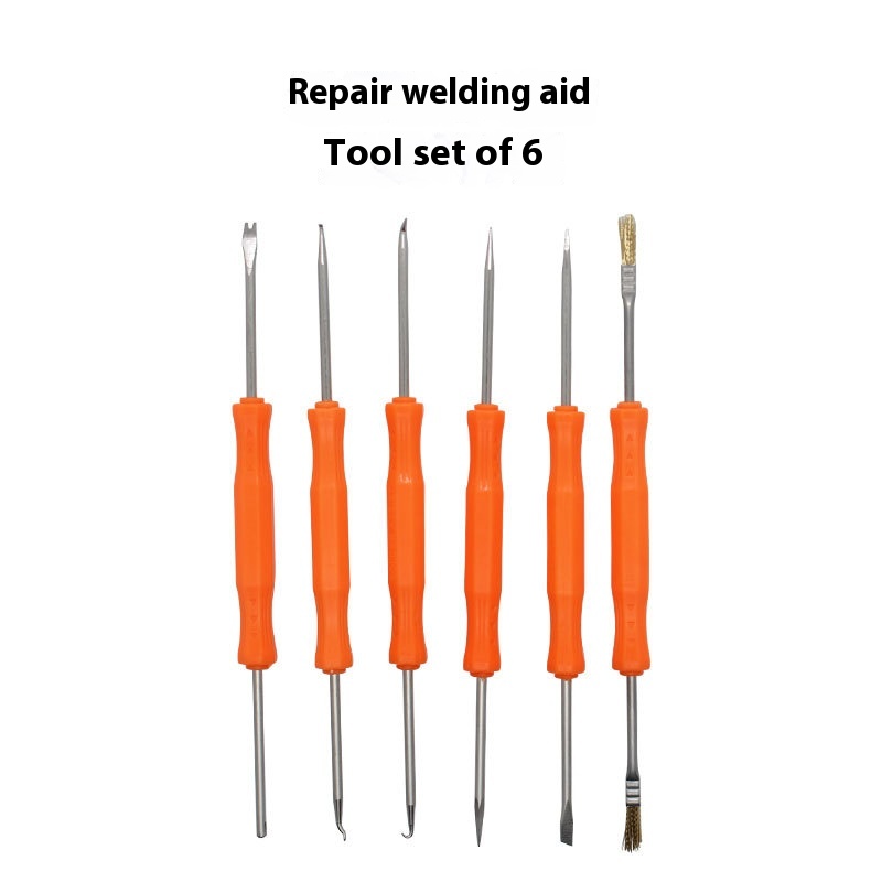 6 In1 Soldering Tool Set6 Piece Soldering Tool Electronic Circuit Board Auxiliary Repair Welding Tool