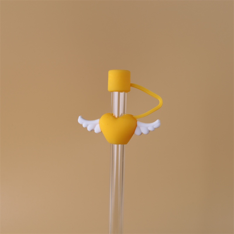 10mm Various Colors Toy Pen Cover Dust Cover Personalized Beverage Straw Sleeve Plug10 MM