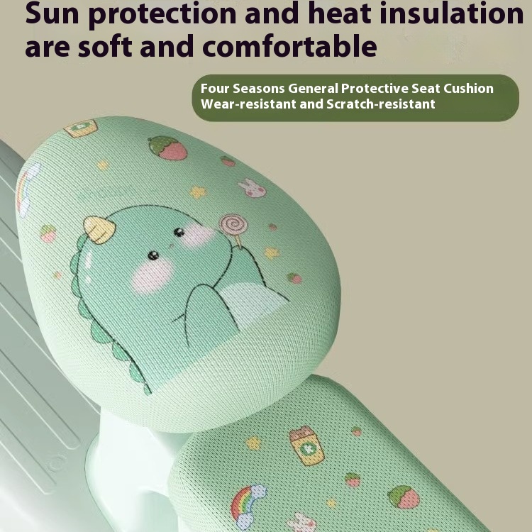 Yadi Modern Seat Cover Special Battery Car Seat Cover Sun Protection Heatulation Seat Cover Electric Car Foot Pad Waterproof