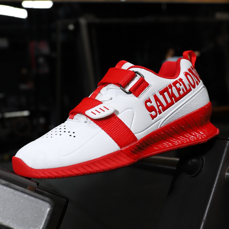 Professional Weightlifting Shoes Men's Squat Training Shoes Women's Style Strength Support Balance Indoor Comprehensive Gym Deadlift Shoes
