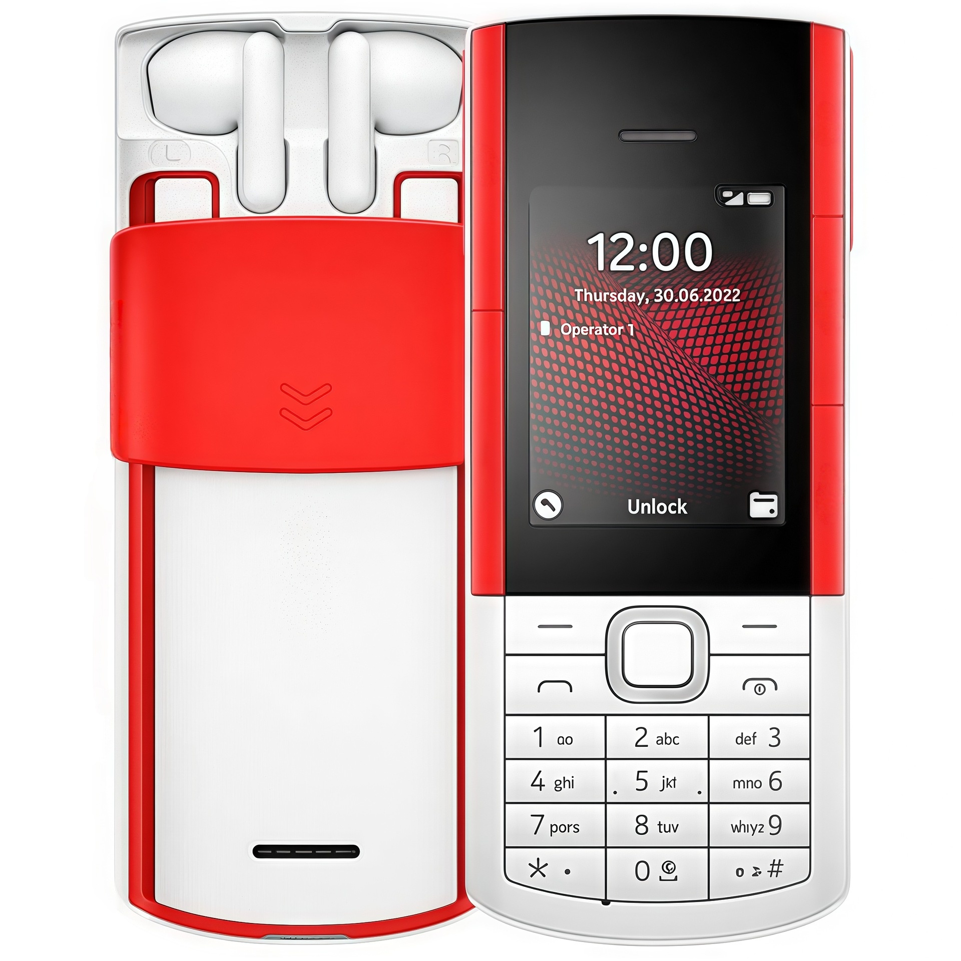 Export Mobile Phone 5710 Non-Smartphone 2g Straight Phone For The Elderly Button Phone Export