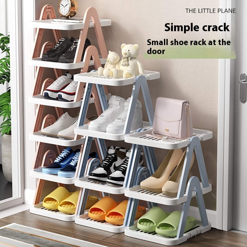 Layered Shoe Rack To Organize Shoe Cabinet Storage Space Saving Dormitory Dormitory Storage Rack Shoe Desktop Cosmetics Storage Rack
