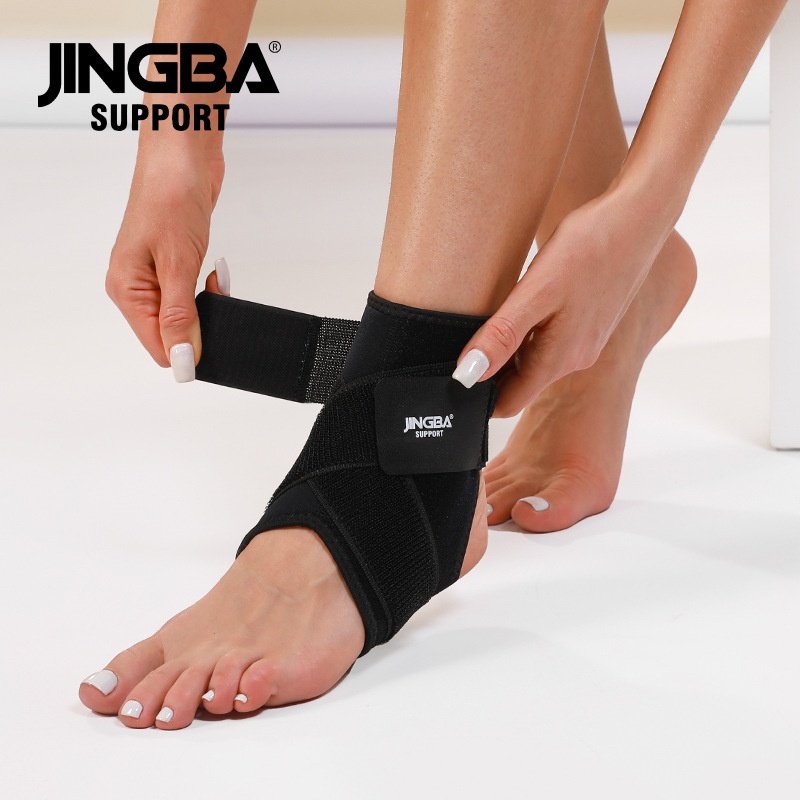 JINGBASports Ankle Guard Outdoor Mountaineering Pressure Ankle Cycling Running Fitness SBRProtective Gear