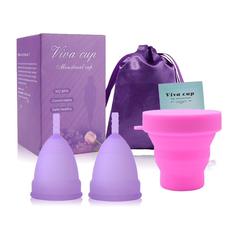 Silicone Menstrual Cup Menstrual Cup Menstrual Cup Female Menstrual Periodtead Of Sanitary Napkin Moon Cup