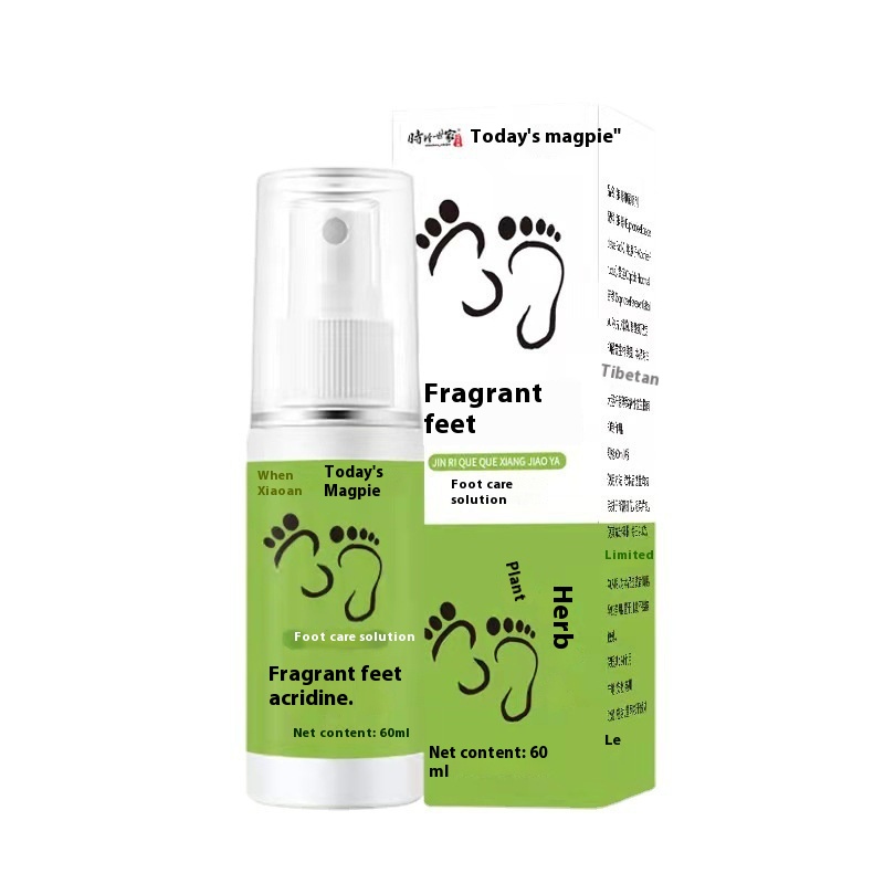 Today's Magpie Original Genuine Fragrant Feet Acridine Foot Care Solution Antibacterial, Anti-itching, Deodorizing And Anti-peeling Foot Spray