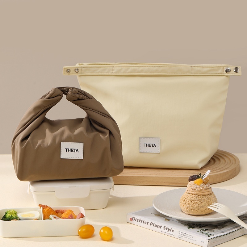 Lunch Box Bag Satchel Lunch Bag Waterproof Ulation Bag Office Worker Student Thickeneded Lunch Box Hand Bag