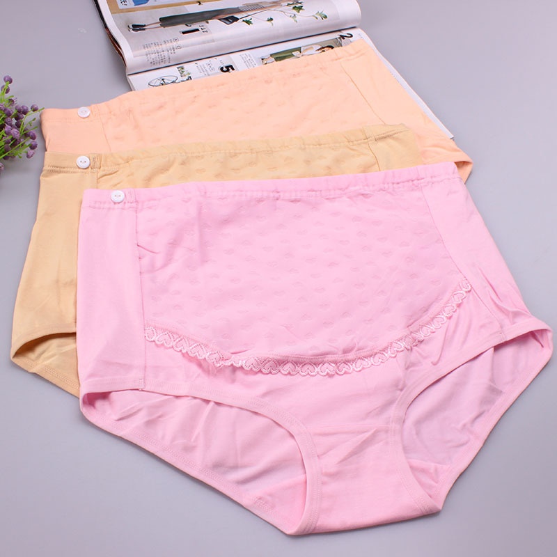 3-pack Of Maternity Underwear, Cotton Stockings, Pregnancy Shorts, Second Trimester, Third Trimester, High Waist, Belly Support, Adjustable, Plus Size Women