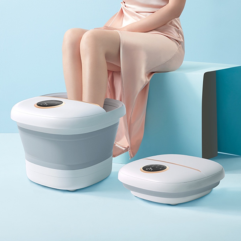 ACK/Aiskay Foldable Foot Bath Bucket Heated Electric Footbath