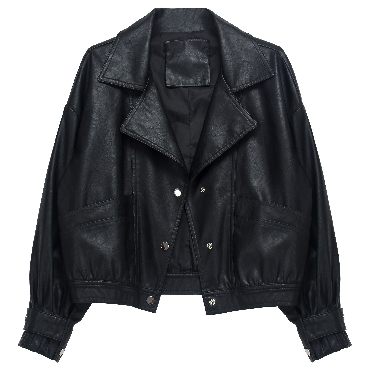 Y Leather Jacket Casual Women's Clothing Korean Loose Motorcycle Handsome Spring And Autumn Women's Short Leather Jacket