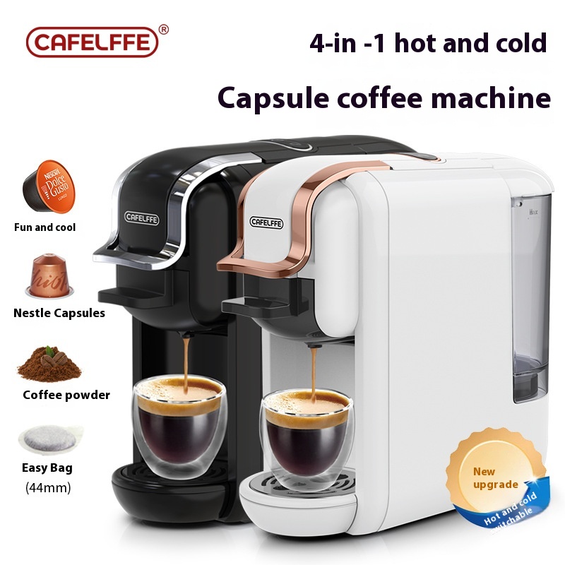 Capsule Coffee Machine Fully Automatic Household Small Italian Portable All-in-one Fully Compatible Universal Capsule Machine