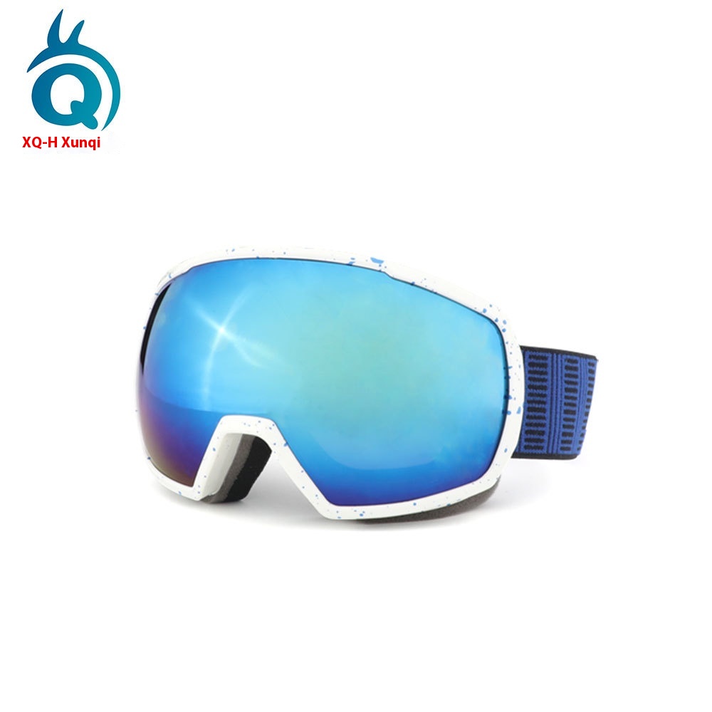 Double-layer Impact-resistant Mountaineering Equipment Outdoor Spherical Anti-fog And Anti-ultraviolet Goggles For Skiing