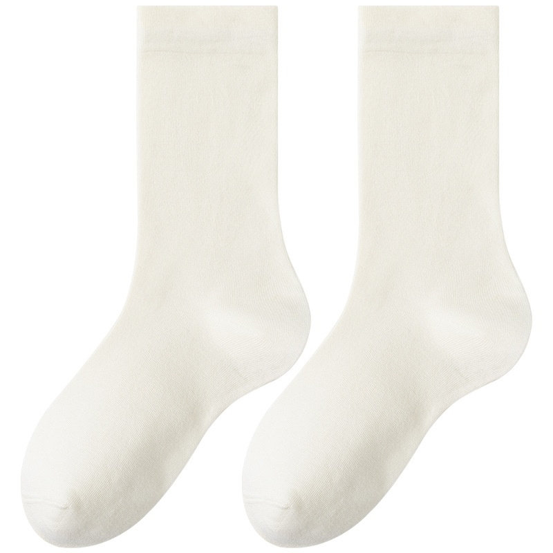 Grey Socks Women's Cotton Boneless Socks Spring And Autumn Mid-tube Socks Summer Thin Moon Socks With Birkenstock Shoes Piled Socks