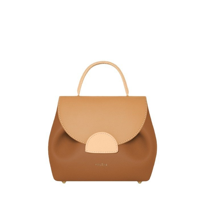 [ Strict Selection] Polene Dimple Bag One Pig Bag Polingen French Niche Portable Messenger Bag For Women