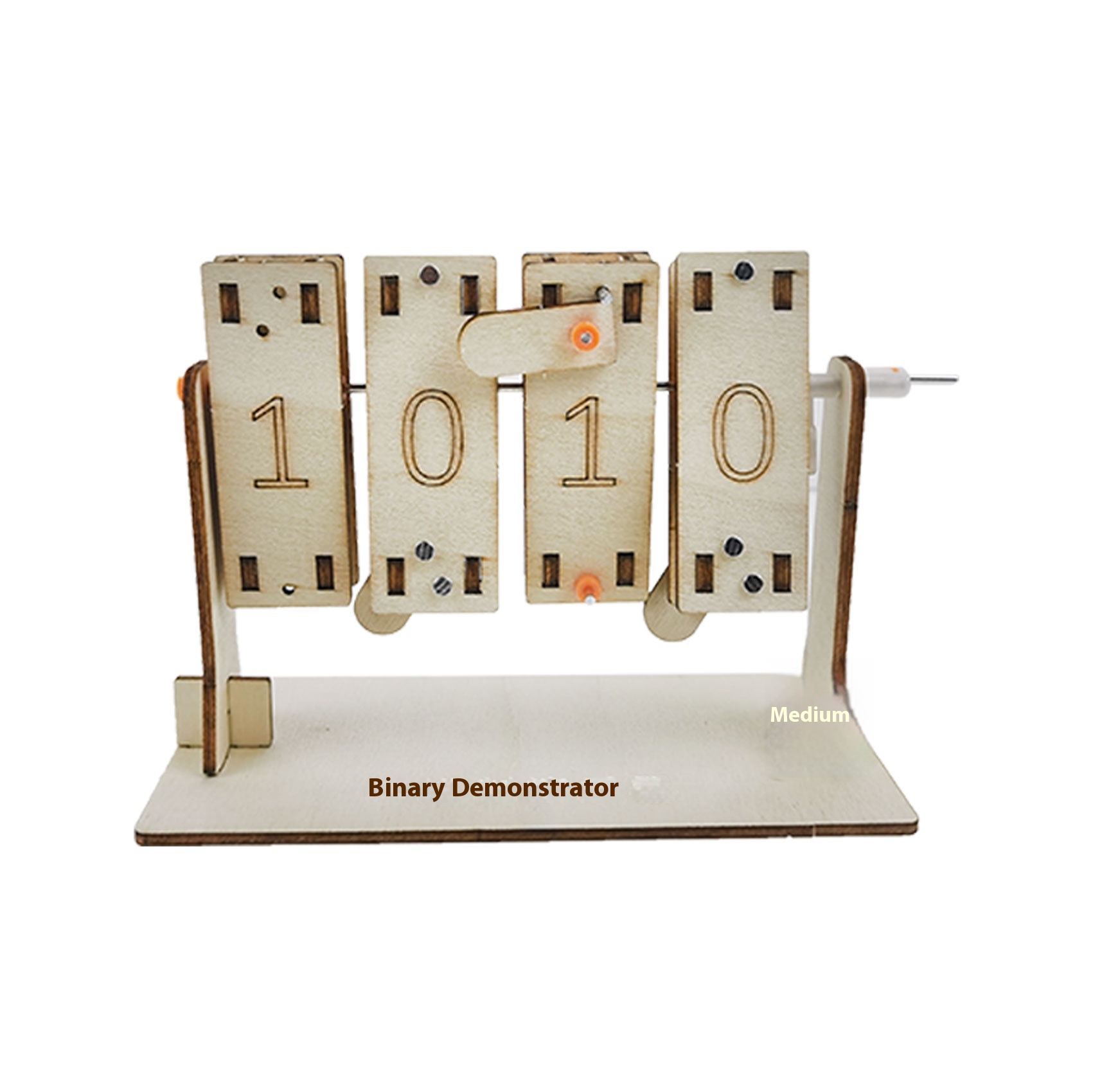 Binary Demonstrator Early Childhood Science Equipment Exploration STEAM Technology Making Children's Educational DIY Teaching Aware