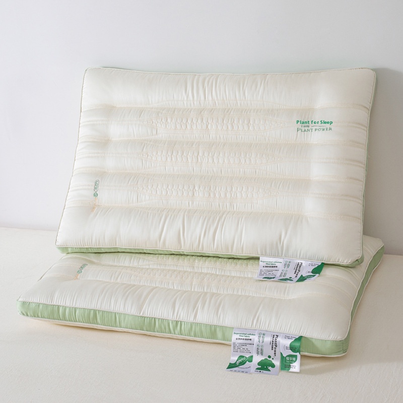 Zhixiang Sleep Low Pillow Ultra-soft Pillow Low Pillow Protect Cervical Vertebra To Help Sleep Single Ultra-thin Short Soft Pillow Core Home Summer