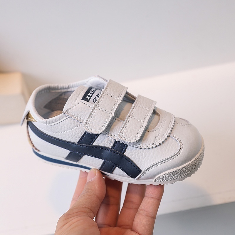 Little Black Horse Children's Shoes Children's Forrest Gump Shoes Genuine Leather Soft Sole Baby Shoes Simple And Versatile Boys And Girls Single Shoes