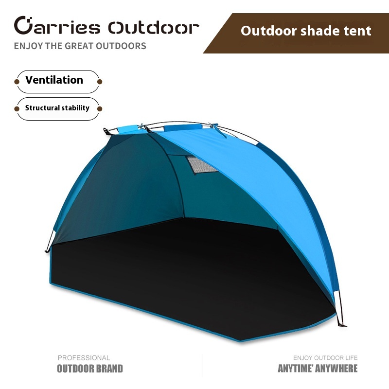 Kaisi Outdoor Sunshade Tent Camping Large Space Beach Tent Ventilation Breathable Portable Fishing Tent