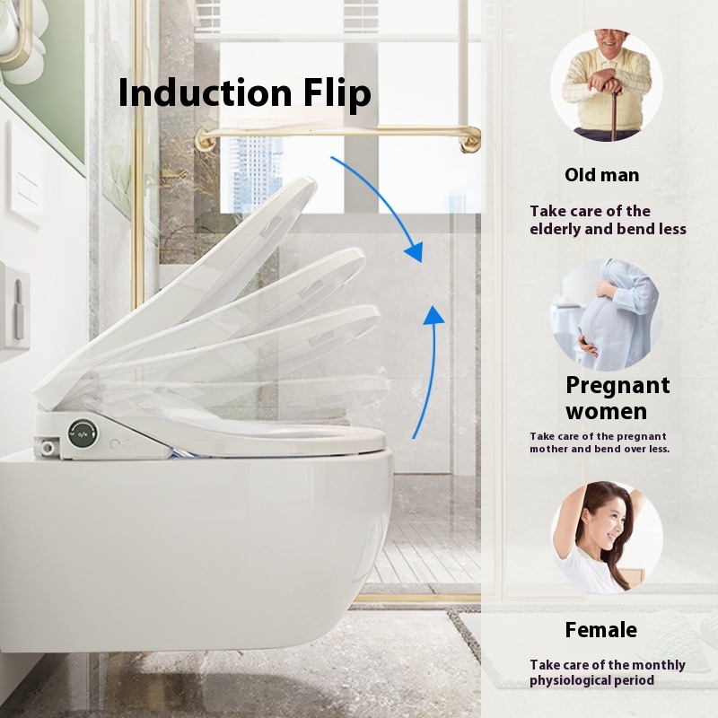 Smart Toilet Seat Daewoo Household V-shaped Universal Model Fully Automatic Heating Smart Toilet Seat