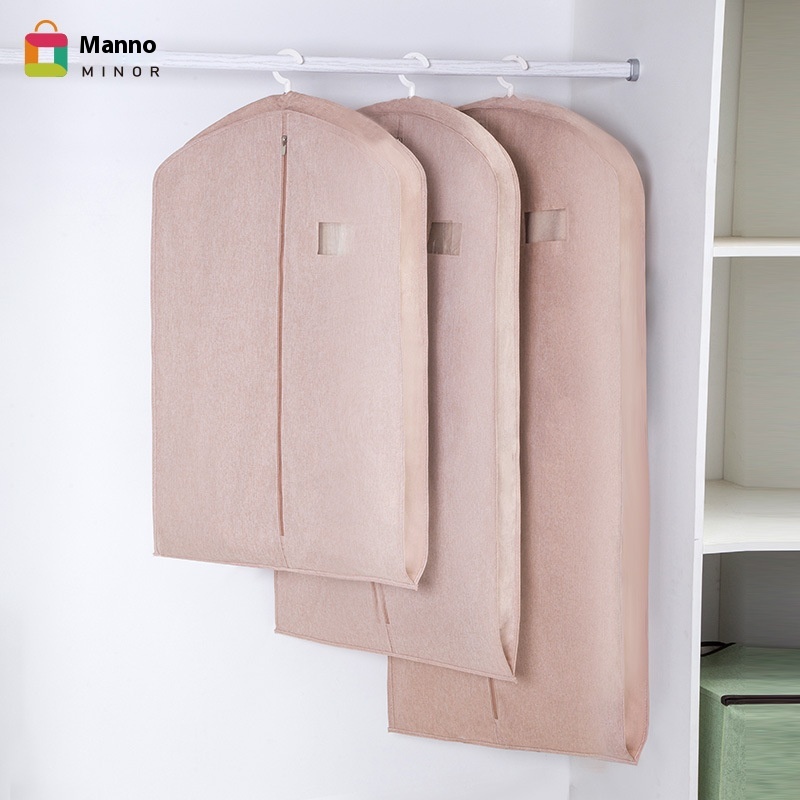 Three-dimensional Thickened Suit Dust Cover Moisture-proof Breathable Coat Storage Dust Bag Home Oxford Cloth Fur Bag