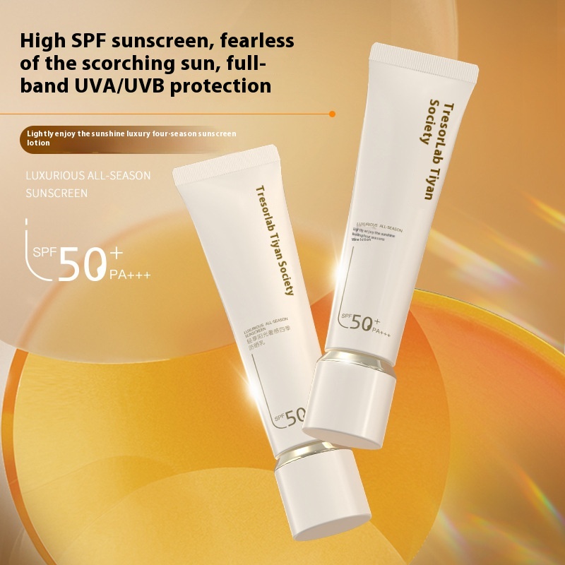 Tiyan Society Sunscreen 50 Times Moisturizing Water In Four Seasons High Times Materialization Combined With Protective Shield Sunscreen