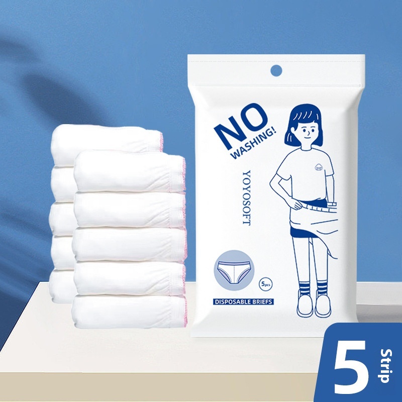 Women's Disposable Underwear Batch Women's Pure Cotton Outdoor Products Maternity Underwear Confinement Postpartum Sterile