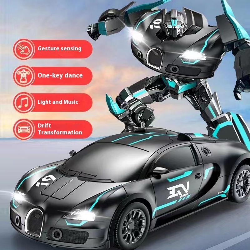 Gesture Induction Deformation Remote Control Car Children's Toy Car Electric Racing King Kong Robot Boy Toy