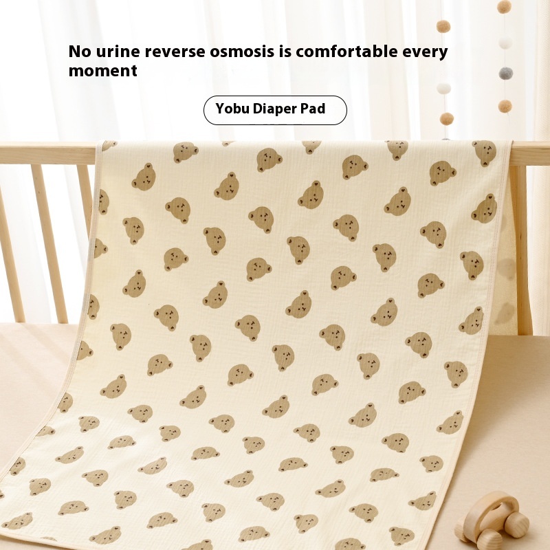 Washable Baby Diaper Pad Waterproof Breathableborn Children's Bed Sheet Baby Large Size Diaper Pad Physiological Aunt Pad