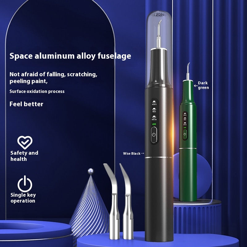 Ultrasonic Teeth Cleaner, Household Teeth Cleaner, Dental Calculus Remover, Electric Toothbrush, Household Teeth
